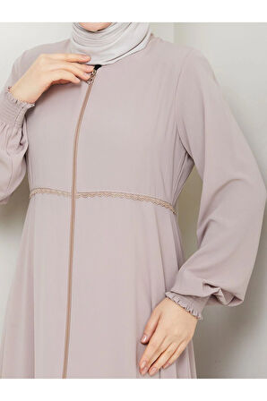 Gündelik Hac Ve Umrelik Mevlana Ortası Işlemeli Ferace