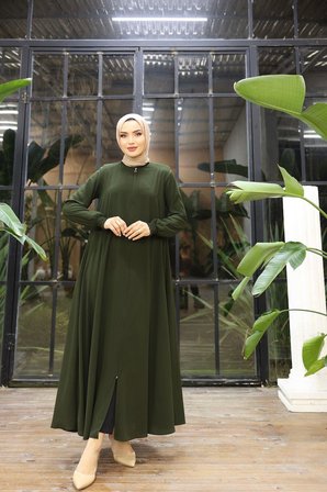Gündelik Hac Ve Umrelik Mevlana Kolu Gipe Dikişli Ferace