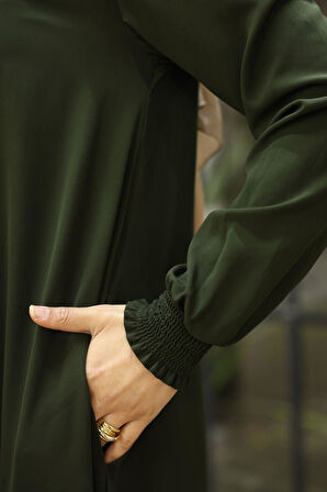 Gündelik Hac ve Umrelik Mevlana Kolu Gipe Dikişli Ferace