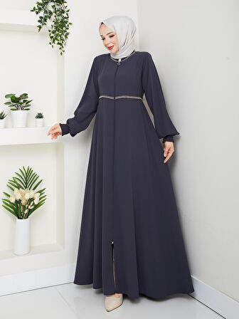 Gündelik Hac Ve Umrelik Nakışlı Mevlana Ferace