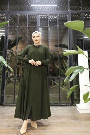 Gündelik Hac ve Umrelik Mevlana Kolu Gipe Dikişli Ferace