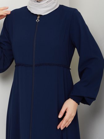 Gündelik Hac Ve Umrelik Mevlana Ortası Işlemeli Ferace