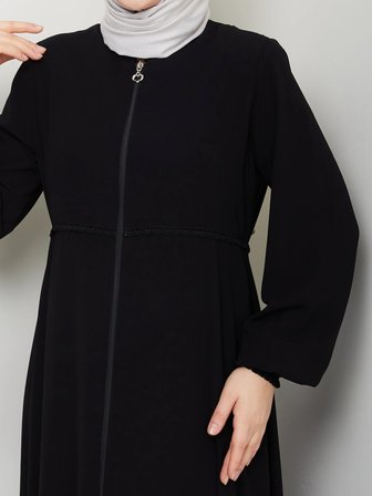 Gündelik Hac Ve Umrelik Mevlana Ortası Işlemeli Ferace
