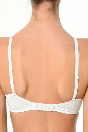 Kadın Bej Renk Destekli Kulaklı Sütyen