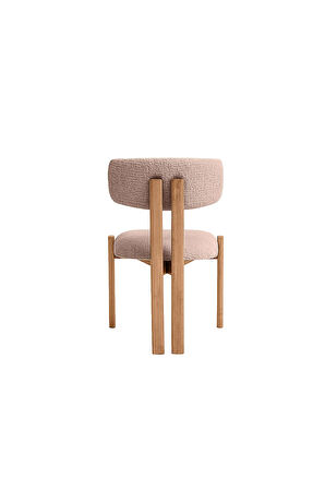 Espoo İskandinav Ahşap Bohem Sandalye