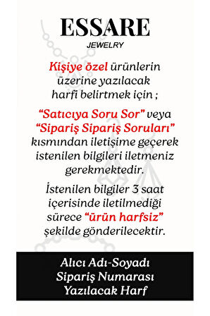 925 Ayar Gümüş Rose Kaplama Aşk Yuvası Y Harfi Kadın Kolye