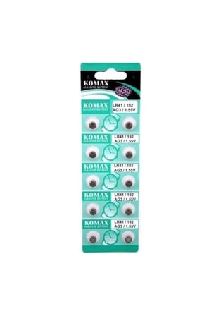 Ag3 Saat Pili - Düğme Pil 10lu Paket Lr41/192 1.55v