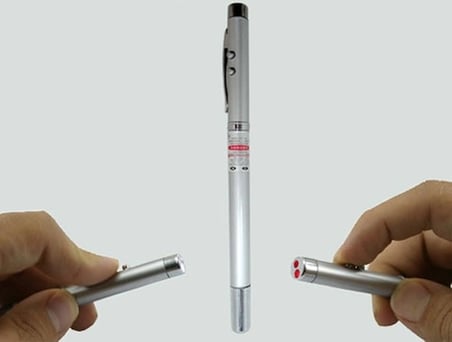 Uzayabilen Lazer Pointer Sunum Kalemi -mıknatıs Uçlu