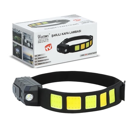 Sensörlü Cob Xpg Led Kafa Lambası Wt-066