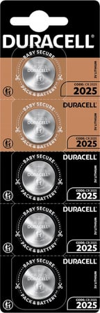 Duracell Cr2025 3v Lityum Pil 5'li Paket