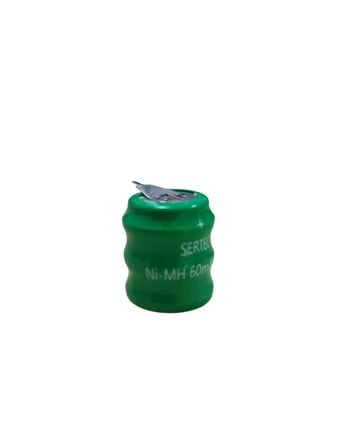 Sertec - 3.6v 3s1p 60 Mah 2 Pin Nı-mh Buton Pil