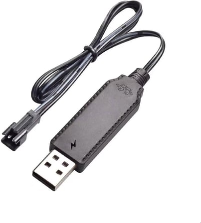 Sertec 3.6v Nı-cd / Nı-mh Oyuncak Bataryası Usb Şarj Kablosu