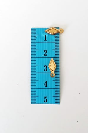 Oya Abiye Bileklik Kolye Pleksi Metalik Plastik Pul Altın Renk 8 gram 100 adet - BNC490