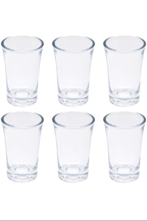Kahve Yanı 6'lı Su Bardağı Tosca Shot Royaleks-TG-2022