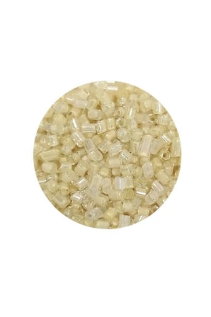Kesme Cam Boncuk 2mm - 20 Gram - Şeffaf Krem -BNC339