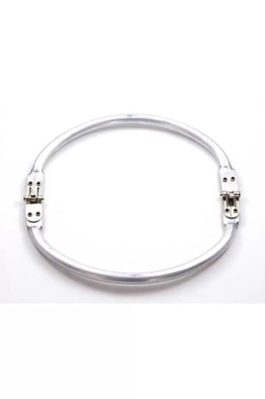 Gizli Metal Oval Çanta Bursu – 19 cm - Metal Çanta Aparatı Çanta Aksesuarı