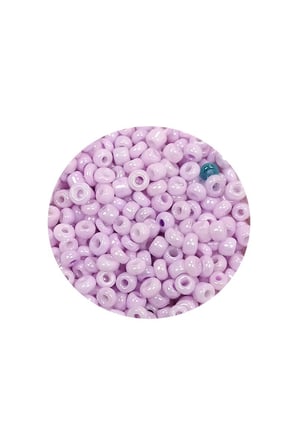 Dökme Cam Kum Boncuk (11/0) 2 mm - 60 Gram -  Açık Pembe - BNC043