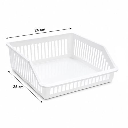 Plastik Çok Amaçlı Organizer 26x26 cm