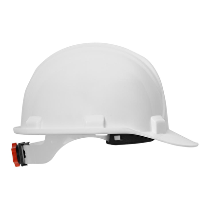 Essafe Vidalı Beyaz Barete Monte Şeffaf Yüz Siperlik Koruma