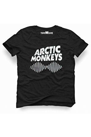 Tshirthane Arctic Monkeys Rock Metal Müzik Baskılı Erkek t-shirt