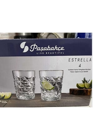PAŞABAHÇE- 520514 ESTRELLA 4 PARÇA MEŞRUBAT BARDAK SETİ