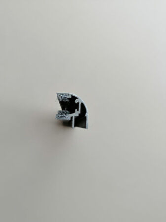 8 MM ALM CAM BALKON KÖŞE  HAŞ ANTRASİT GRİ  200 CM