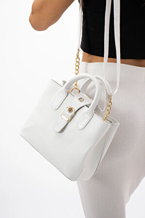 Kadın Çapraz ve El Askılı 2 Bölmeli Çanta