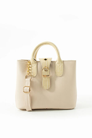 Kadın Çapraz ve El Askılı 2 Bölmeli Çanta