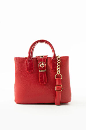 Kadın Çapraz ve El Askılı 2 Bölmeli Çanta