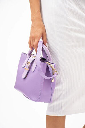 Kadın Çapraz ve El Askılı 2 Bölmeli Çanta