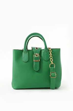 Kadın Çapraz ve El Askılı 2 Bölmeli Çanta