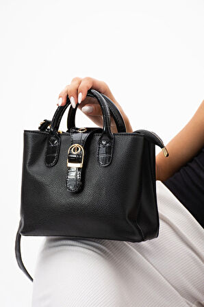 Kadın Çapraz ve El Askılı 2 Bölmeli Çanta