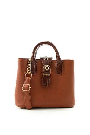 Kadın Çapraz ve El Askılı 2 Bölmeli Çanta