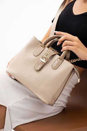 Kadın Çapraz ve El Askılı 2 Bölmeli Çanta