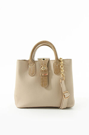 Kadın Çapraz ve El Askılı 2 Bölmeli Çanta