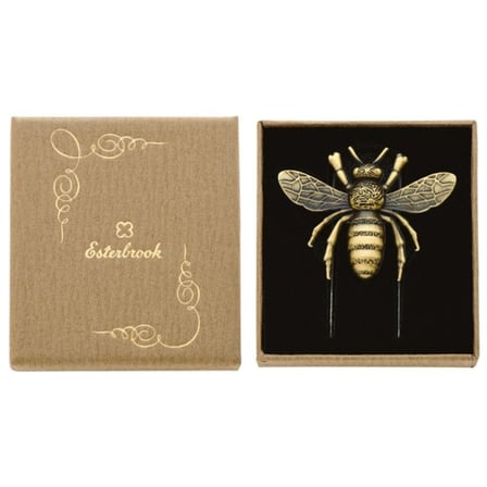 Esterbrook Bee Buzz Page Holder Brushed Brass Kitap Tutucu