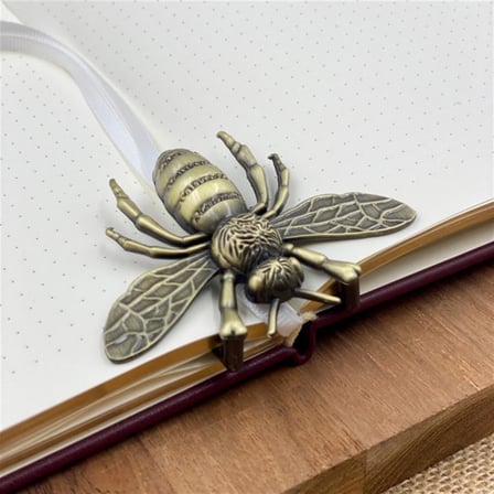 Esterbrook Bee Buzz Page Holder Brushed Brass Kitap Tutucu