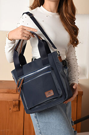 Trendline Minimalist Çok Bölmeli Çapraz Askılı Çanta