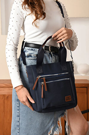 Trendline Minimalist Çok Bölmeli Çapraz Askılı Çanta