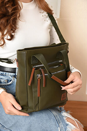 Trendline Minimalist Çok Bölmeli Çapraz Askılı Çanta