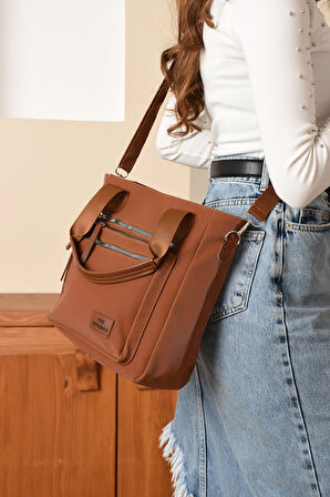 Trendline Minimalist Çok Bölmeli Çapraz Askılı Çanta