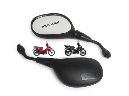  Kuba Ege 50 / Easy Pro 50 -AKalite- Motosiklet Ayna Takımı