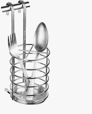 Eşyala Yuvarlak Krom Askılı Kaşıklık