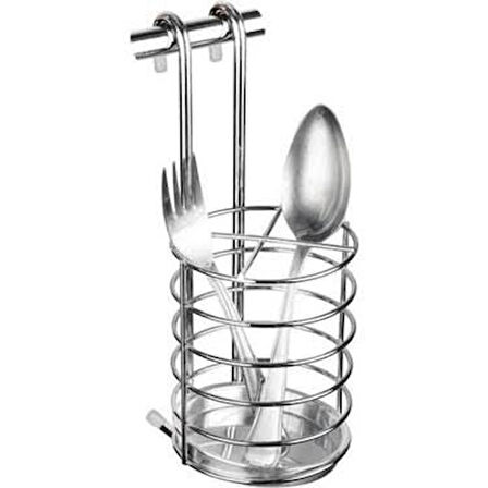 Eşyala Yuvarlak Krom Askılı Kaşıklık