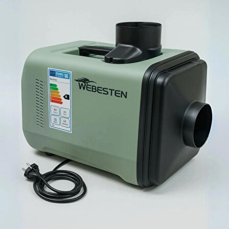 WEBESTEN Taşınabilir Klima 220v 5100btu Portatif Klima (BLUETOOTH’LU) +Portatif Klima Pencere Aparatı Hediye