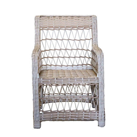 Esyala Rattan Baretta Mini Takım Pufsuz (2-1-1)  70*120 Masa