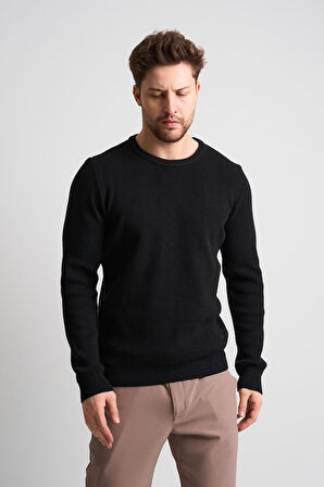 ALEXANDERGARDI Dokulu Erkek Triko Kazak (ET-3636-Y)