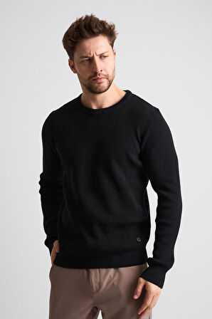 ALEXANDERGARDI Dokulu Erkek Triko Kazak (ET-3636-Y)