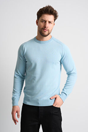 ALEXANDERGARDI Bisiklet Yaka Basic Triko Kazak