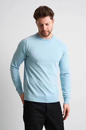 ALEXANDERGARDI Bisiklet Yaka Basic Triko Kazak